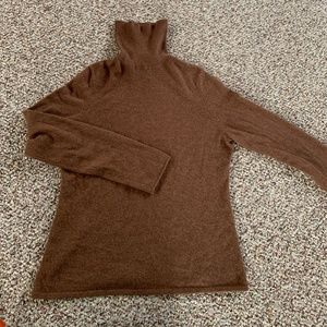 Cashmere turtleneck sweater